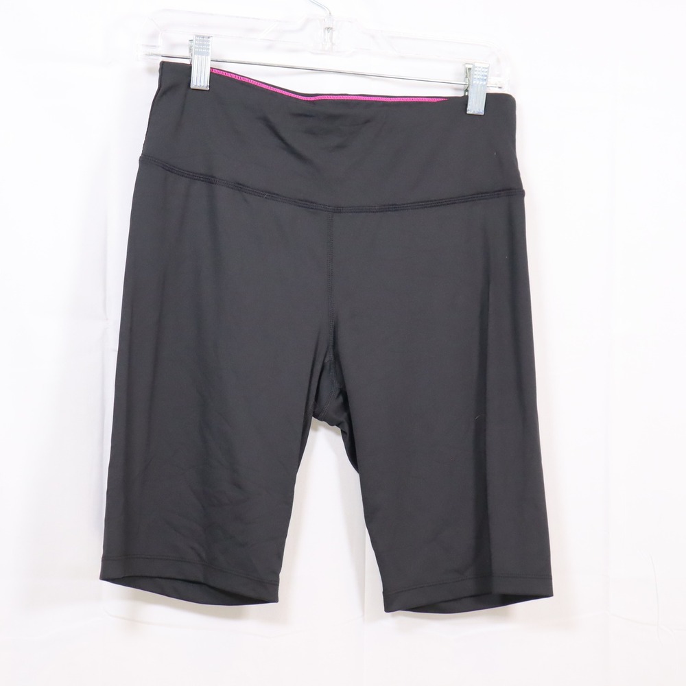 Calvin Klein Performance Bike Shorts L Black Womens Activewear Yoga